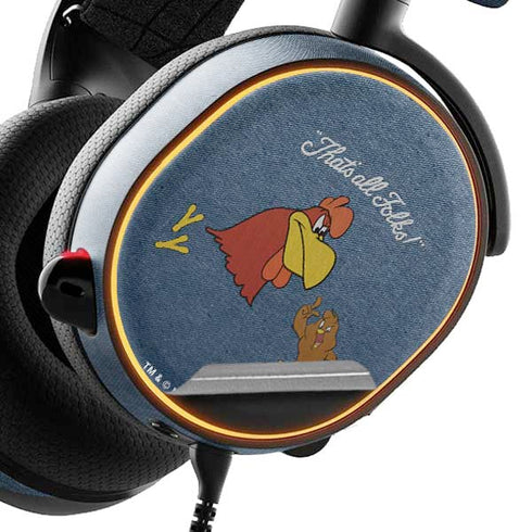 Looney Tunes Foghorn Leghorn Thats All Folks SteelSeries Arctis 5 Skin