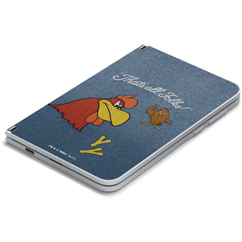 Looney Tunes Foghorn Leghorn Thats All Folks Surface Duo Skin