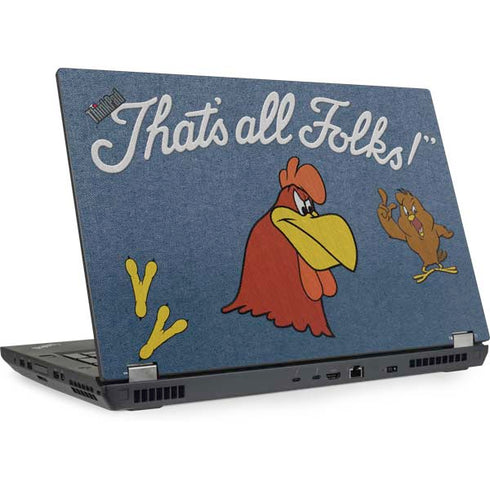 Looney Tunes Foghorn Leghorn Thats All Folks Lenovo ThinkPad Skin