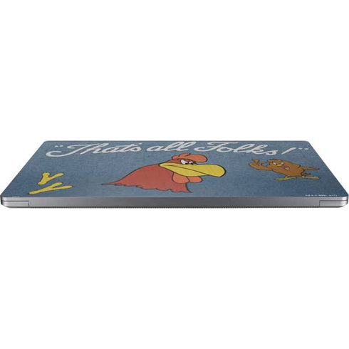 Looney Tunes Foghorn Leghorn Thats All Folks Universal Laptop 18in (14.6 x 10.6in) Skin