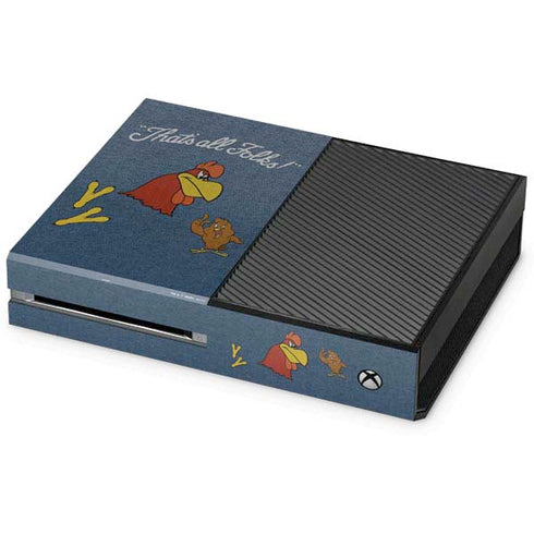 Looney Tunes Foghorn Leghorn Thats All Folks Xbox One Console Skin