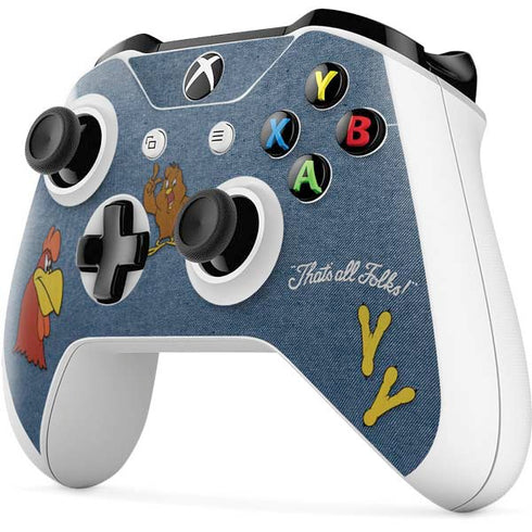 Looney Tunes Foghorn Leghorn Thats All Folks Xbox One S Controller Skin