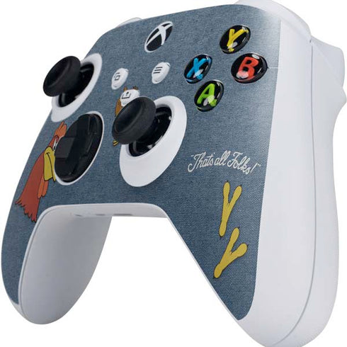 Looney Tunes Foghorn Leghorn Thats All Folks Xbox Series S Controller Skin