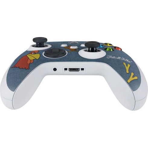 Looney Tunes Foghorn Leghorn Thats All Folks Xbox Series S Controller Skin