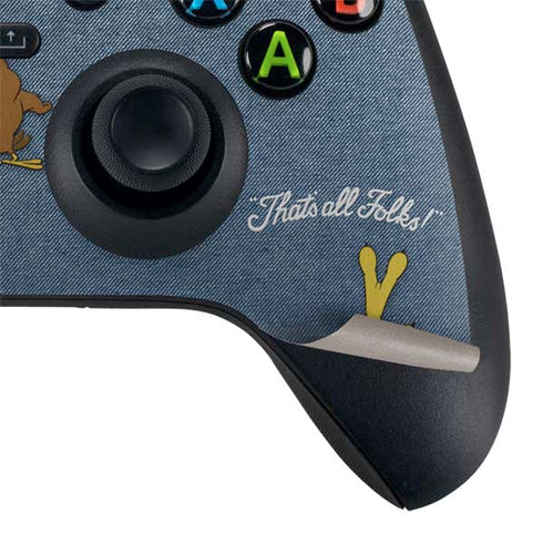 Looney Tunes Foghorn Leghorn Thats All Folks Xbox Series X Controller Skin