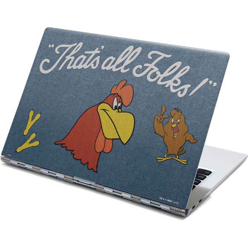Looney Tunes Foghorn Leghorn Thats All Folks Yoga 910 2-in-1 14in Touch-Screen Skin