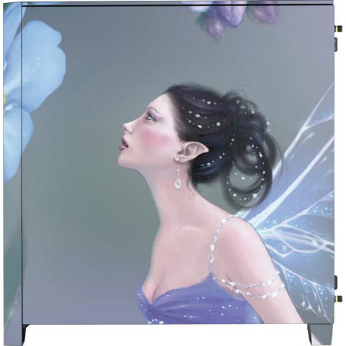 Rachel Anderson Forget Me Not Corsair 4000D Tempered Glass Mid-Tower ATX Case Skin