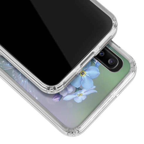 Rachel Anderson Forget Me Not Galaxy A30 Clear Case