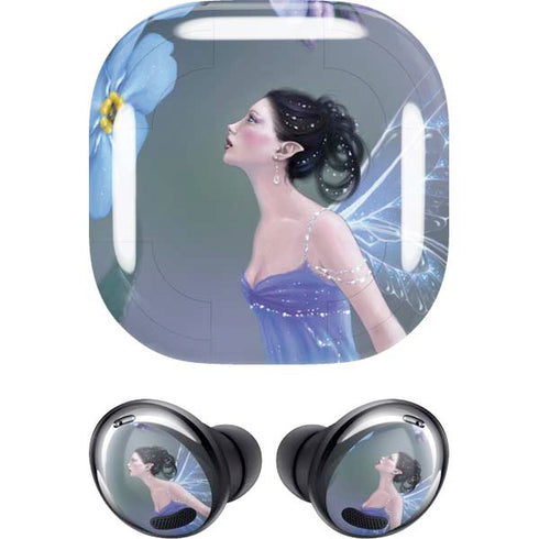 Rachel Anderson Forget Me Not Galaxy Buds Pro Skin