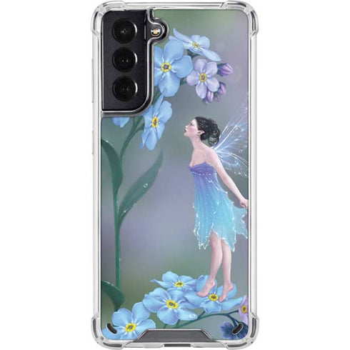 Rachel Anderson Forget Me Not Galaxy S21 5G Clear Case