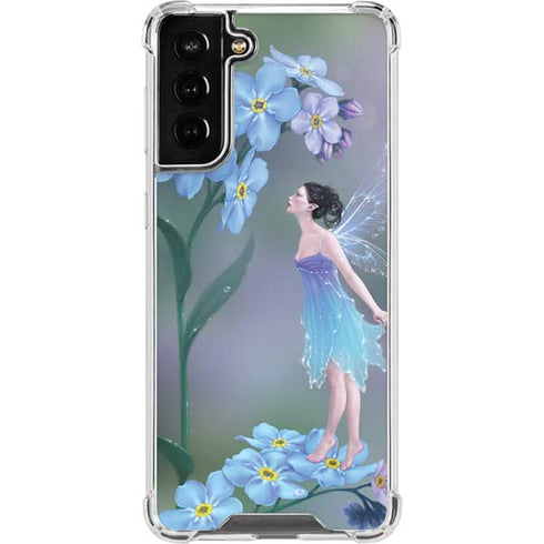 Rachel Anderson Forget Me Not Galaxy S21 FE Clear Case