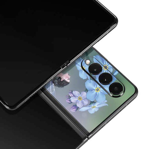 Rachel Anderson Forget Me Not Galaxy Z Fold3 5G Skin