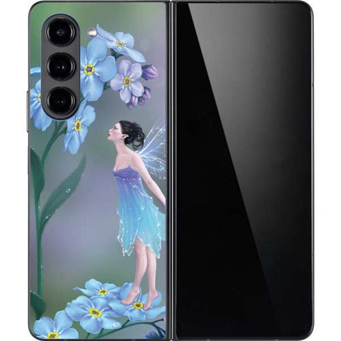 Forget Me Not by Rachel Anderson Galaxy Z Fold5 5G Skin