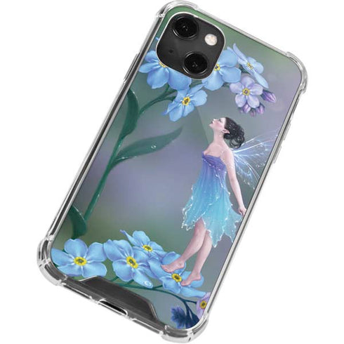 Rachel Anderson Forget Me Not iPhone 14 Plus Clear Case