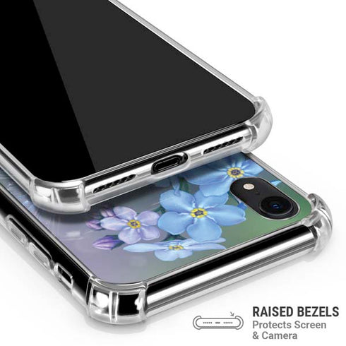 Forget Me Not by Rachel Anderson iPhone XR Clear Case