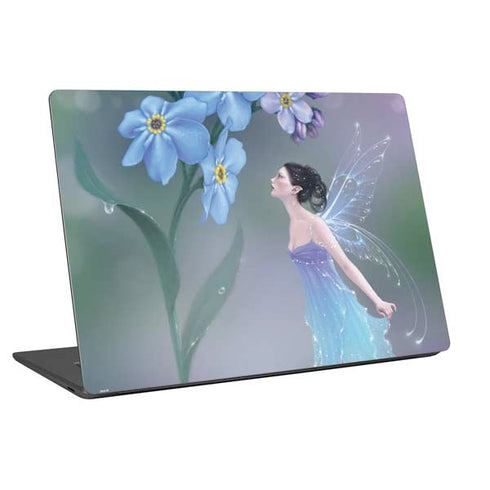 Rachel Anderson Forget Me Not Universal Laptop 14in (11.4 x 8.2in) Skin