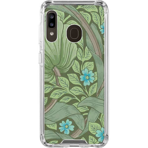 William Morris Forget-Me-Nots Galaxy A30 Clear Case