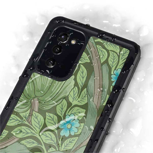 William Morris Forget-Me-Nots Galaxy Note20 5G Waterproof Case