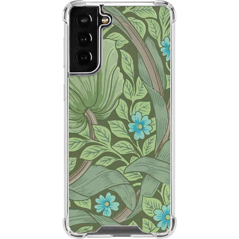 William Morris Forget-Me-Nots Galaxy S21 FE Clear Case