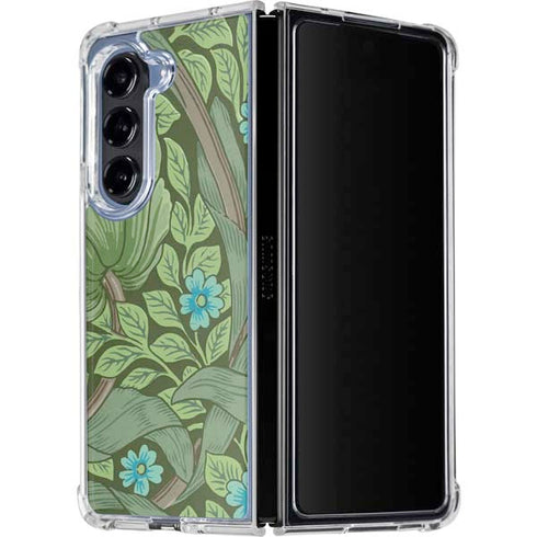 Forget-Me-Nots by William Morris Galaxy Z Fold5 5G Clear Case