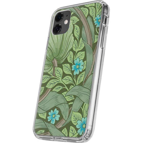 Forget-Me-Nots by William Morris iPhone 11 Clear Case