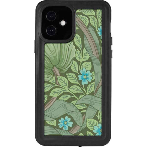 William Morris Forget-Me-Nots iPhone 12 Waterproof Case
