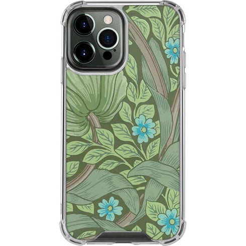William Morris Forget-Me-Nots iPhone 13 Pro Max Clear Case
