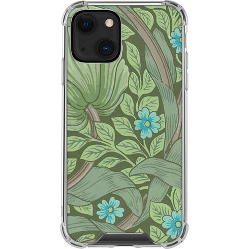 William Morris Forget-Me-Nots iPhone 14 Clear Case