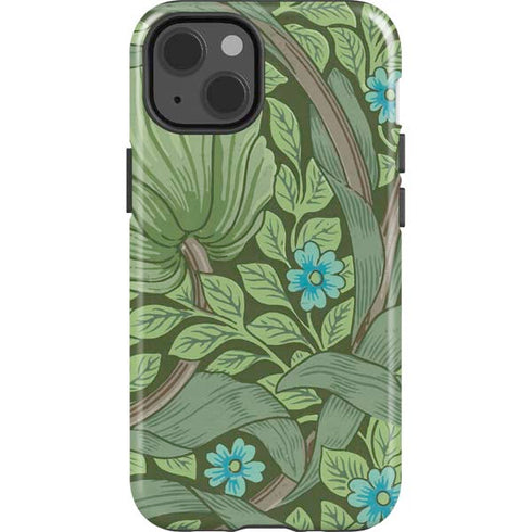 Forget-Me-Nots by William Morris iPhone 15 Impact Case