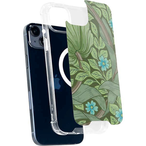 Forget-Me-Nots by William Morris iPhone 15 Plus MagSafe Case