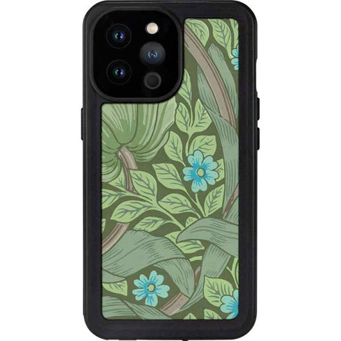 William Morris Forget-Me-Nots iPhone 14 Pro Max Waterproof Case