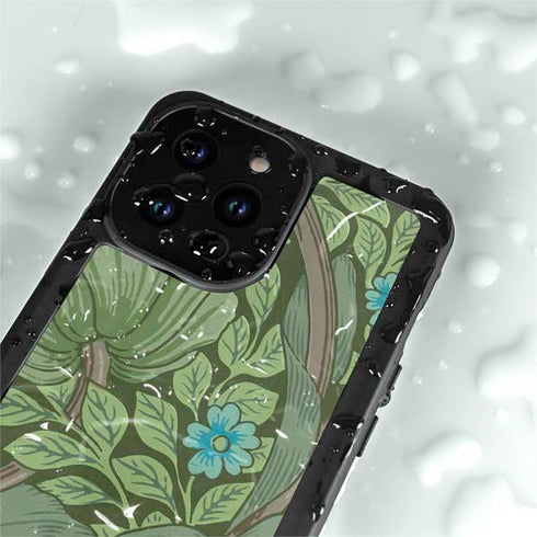 William Morris Forget-Me-Nots iPhone 14 Pro Max Waterproof Case