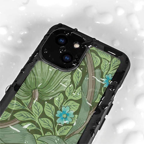 Forget-Me-Nots by William Morris iPhone 15 Plus Waterproof Case