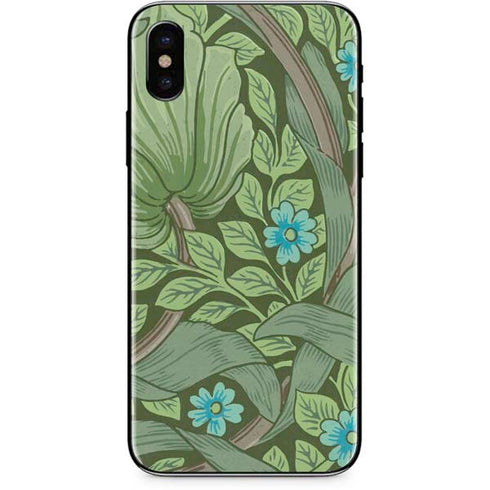 William Morris Forget-Me-Nots iPhone X Skin