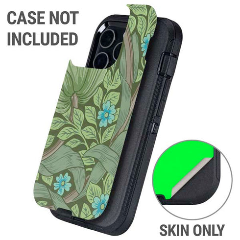 Forget-Me-Nots by William Morris Otterbox Defender iPhone Skin