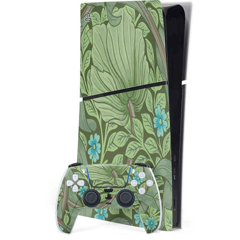 Forget-Me-Nots by William Morris PS5 Slim Digital Edition Bundle Skin