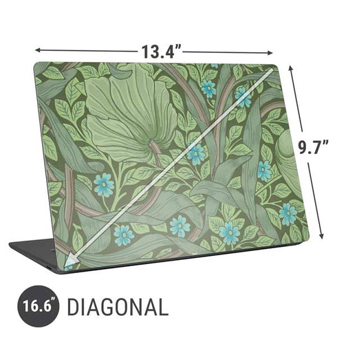William Morris Forget-Me-Nots Universal Laptop 16.6in (13.4 x 9.7in) Skin