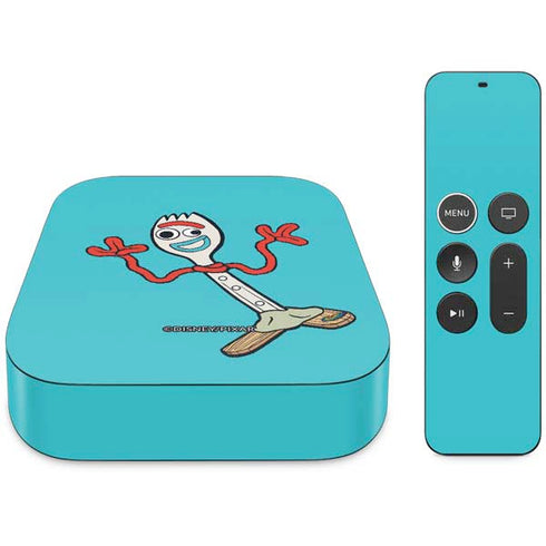 Disney Toy Story Forky Apple TV Skin