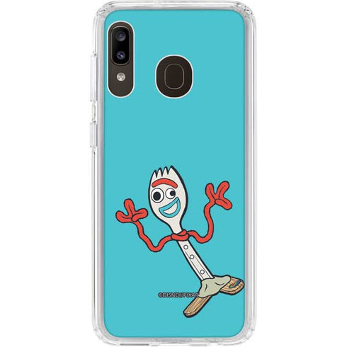 Disney Toy Story Forky Galaxy A20 Clear Case