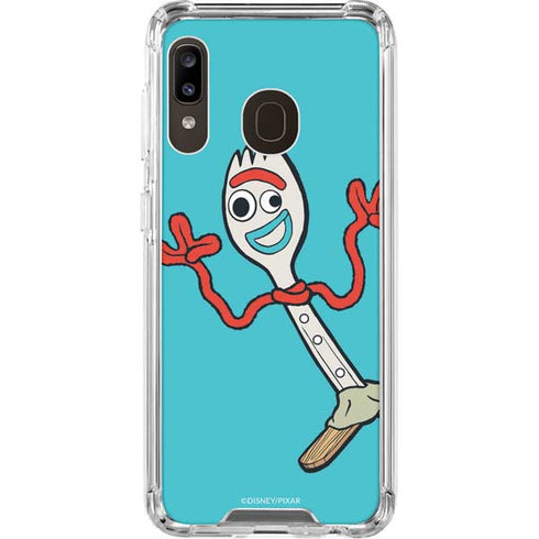 Disney Toy Story Forky Galaxy A30 Clear Case
