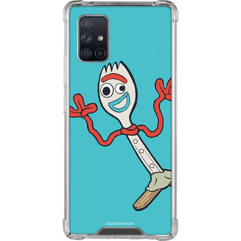 Disney Toy Story Forky Galaxy A71 5G Clear Case