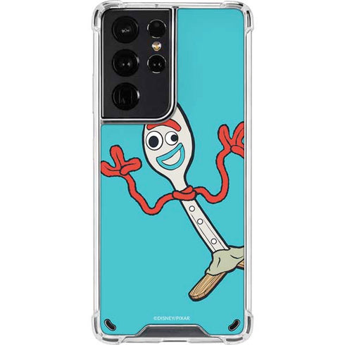 Disney Toy Story Forky Galaxy S21 Ultra 5G Clear Case