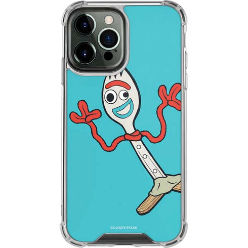 Disney Toy Story Forky iPhone 14 Pro Max Clear Case