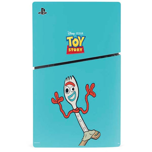 Disney Toy Story Forky PS5 Slim Disk Bundle Skin
