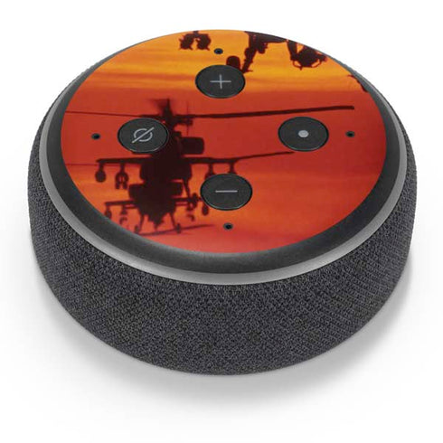 Four AH-64 Apache Helicopters Amazon Echo Dot Skin