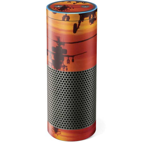 Four AH-64 Apache Helicopters Amazon Echo Skin