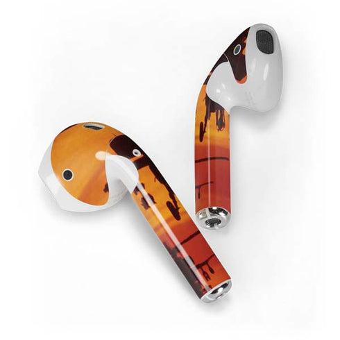 Four AH-64 Apache Helicopters Apple AirPods Skin