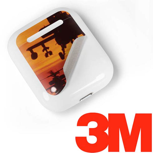 Four AH-64 Apache Helicopters Apple AirPods Skin