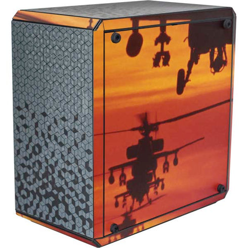 Four AH-64 Apache Helicopters Cooler Master MasterBox Q300L Mini Tower Skin
