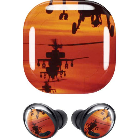 Four AH-64 Apache Helicopters Galaxy Buds Pro Skin